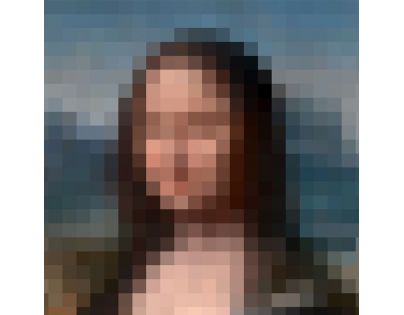 Poppik Samolepkový plakát Mona Lisa