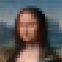 Poppik Samolepkový plakát Mona Lisa 3