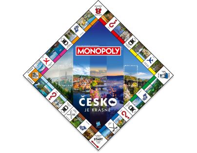 Monopoly Česko je krásné Společenská hra