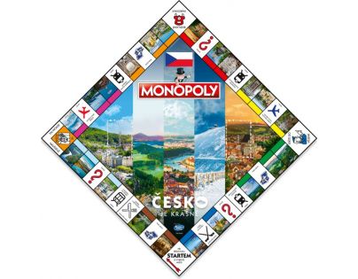 Monopoly Edice Česko je krásné CZ Verze