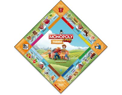 Monopoly Junior Farma Společenská hra