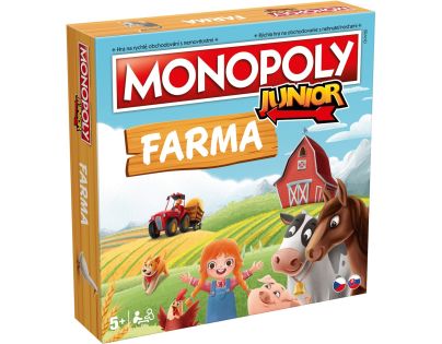 Monopoly Junior Farma Společenská hra