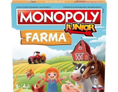 Monopoly Junior Farma Společenská hra