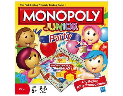 Hasbro 36887 - MONOPOLY Junior  Party CZ