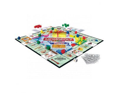 Hasbro 36887 - MONOPOLY Junior  Party CZ