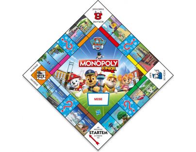Rms Monopoly Junior Tlapková Patrola CZ