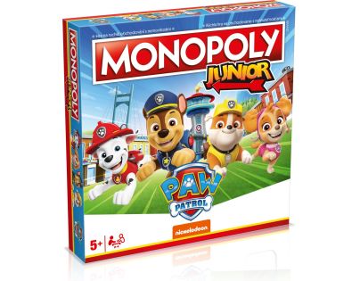 Monopoly Junior Tlapkova Patrola Společenská hra