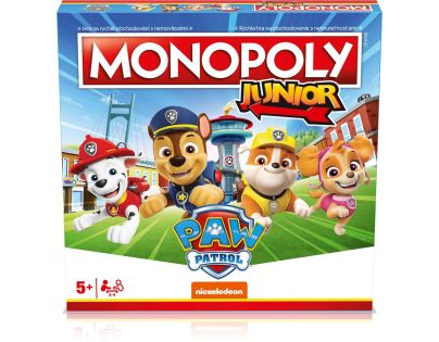 Monopoly Junior Tlapkova Patrola Společenská hra