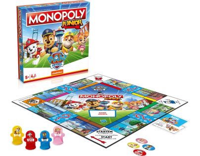 Monopoly Junior Tlapkova Patrola Společenská hra