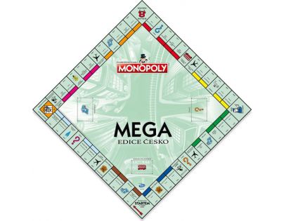 Monopoly Mega Edice Česko CZ Verze