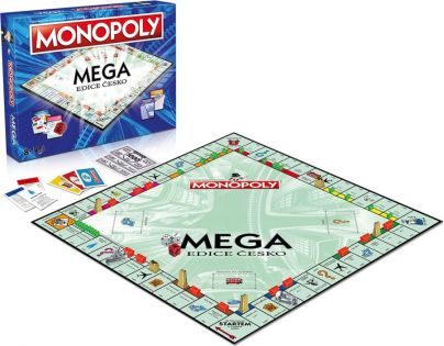 Monopoly Mega Edice Česko CZ Verze