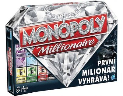 Hasbro 98838 - MONOPOLY MILLIONAIRE CZ