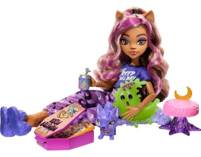 Monster High Creepover party panenka Clawdeen - Poškozený obal
