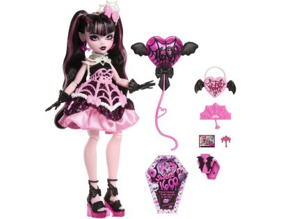 Monster High panenka děsivě sladká oslava Draculaura