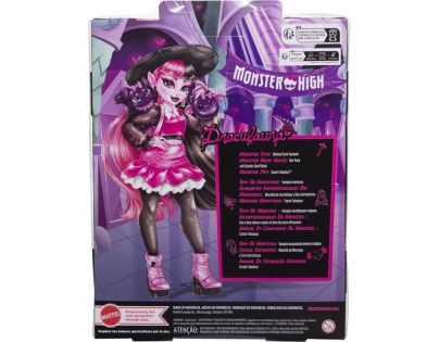 Monster High příšerka monsterka Draculaura - Poškozený obal