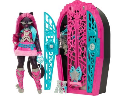 Monster High Skulltimate Secrets Hauntlywood Mysteries panenka - catty