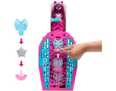 Monster High Skulltimate Secrets Hauntlywood Mysteries panenka - catty
