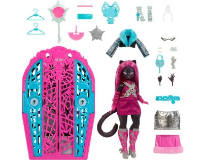 Monster High Skulltimate Secrets Hauntlywood Mysteries panenka - catty