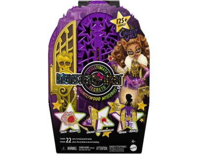 Monster High Skulltimate Secrets Hauntlywood Mysteries panenka - Clawdeen