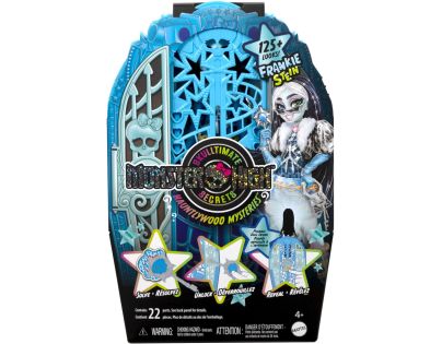 Monster High Skulltimate Secrets Hauntlywood Mysteries panenka - frankie
