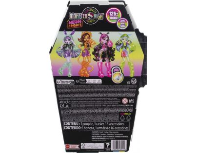 Monster High Skulltimate secrets panenka neon Frankie