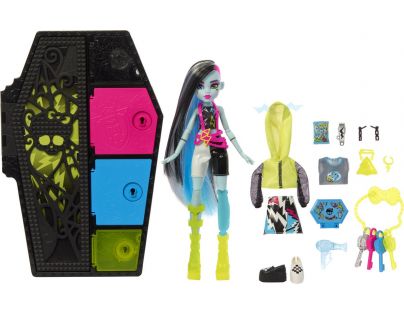 Monster High Skulltimate secrets panenka neon Frankie