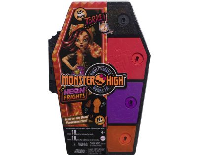 Monster High Skulltimate secrets panenka neon Toralei