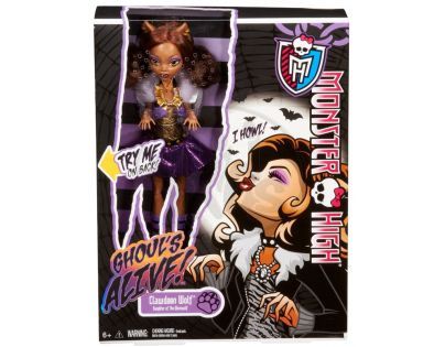 Monster High Y0421 Oživlá příšerka - Clawdeen Wolf