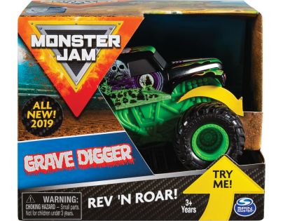 Monster Jam Auta se zvuky 1 : 43 Grave Digger
