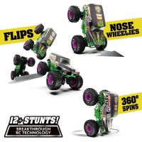 Monster Jam RC Akrobatický Grave Digger 4