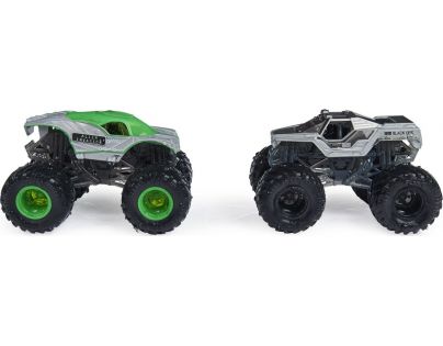 Monster Jam Sběratelská auta dvojbalení 1:64 Alive Invation a Soldier Fortune