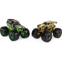Monster Jam Sběratelská auta dvojbalení 1:64 Grave digger a Max-D Monster Jam Sběratelská auta dvojbalení 1:64 Grave digger a Max-D