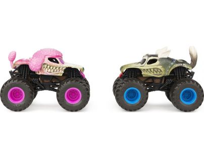 Monster Jam Sběratelská auta dvojbalení 1:64 Poodle a Husky