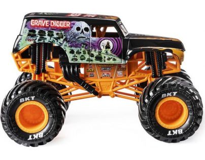 Monster Jam Sběratelská Die-Cast auta 1 : 24 Grave Digger oranžová konstrukce