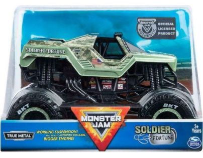 Monster Jam Sběratelská Die-Cast auta 1 : 24 Soldier Fortune