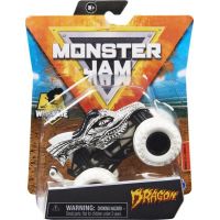 Monster Jam Sběratelská Die-Cast auta 1:64 Dragon černobílý 4