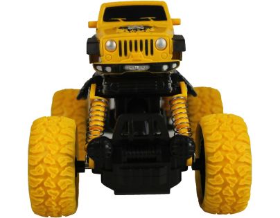 HM Studio Monster pull back auto 1:43 žlutý