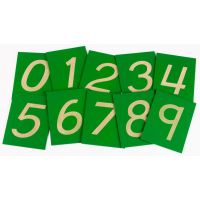 Montessori Smirkové číslice s krabičkou 4
