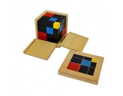 Montessori Trinomická krychle