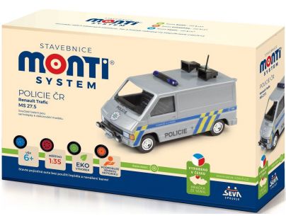 Monti System MS 27.5 Policie ČR Renault Trafic 1 : 35