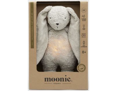 Moonie Usínáček Zajíček 2.0 Organic Grey