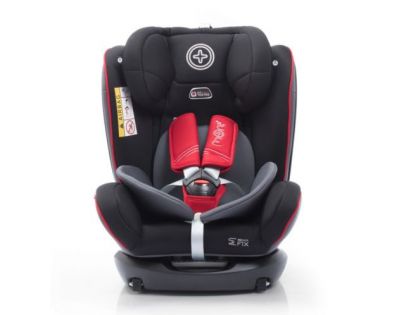More Werdu 0123 Isofix oboustranný 0-36 kg Bl. Red Grey