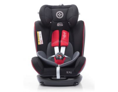 More Werdu 0123 Isofix oboustranný 0-36 kg Bl. Red Grey