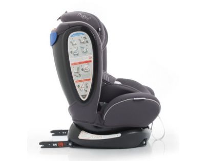 More Werdu 0123 Isofix oboustranný 0-36 kg Grey