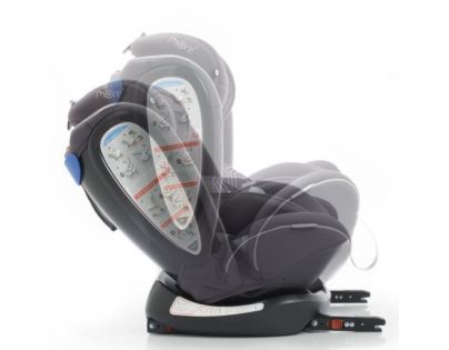 More Werdu 0123 Isofix oboustranný 0-36 kg Grey
