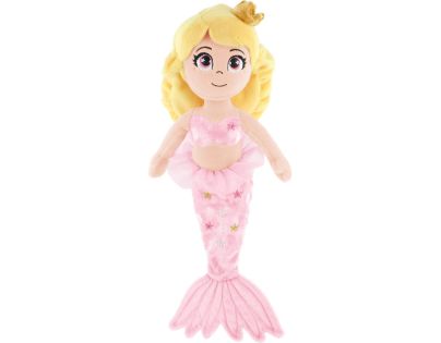 Mořská panna růžová 25 cm