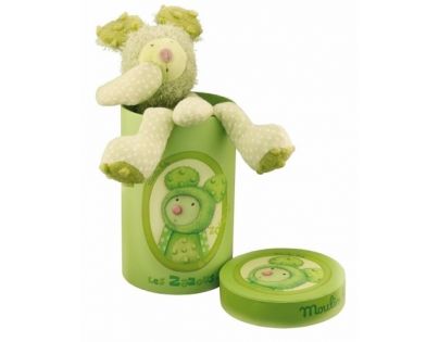 Moulin Roty Měkká plyšová myška v krabičce