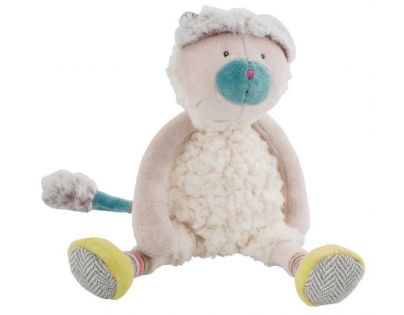Moulin Roty Plyšová kočka krémová