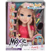 Moxie Girlz Magické vlasy Česací hlava 2