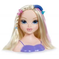 Moxie Girlz Mini Česací hlava - Blondýnka 2